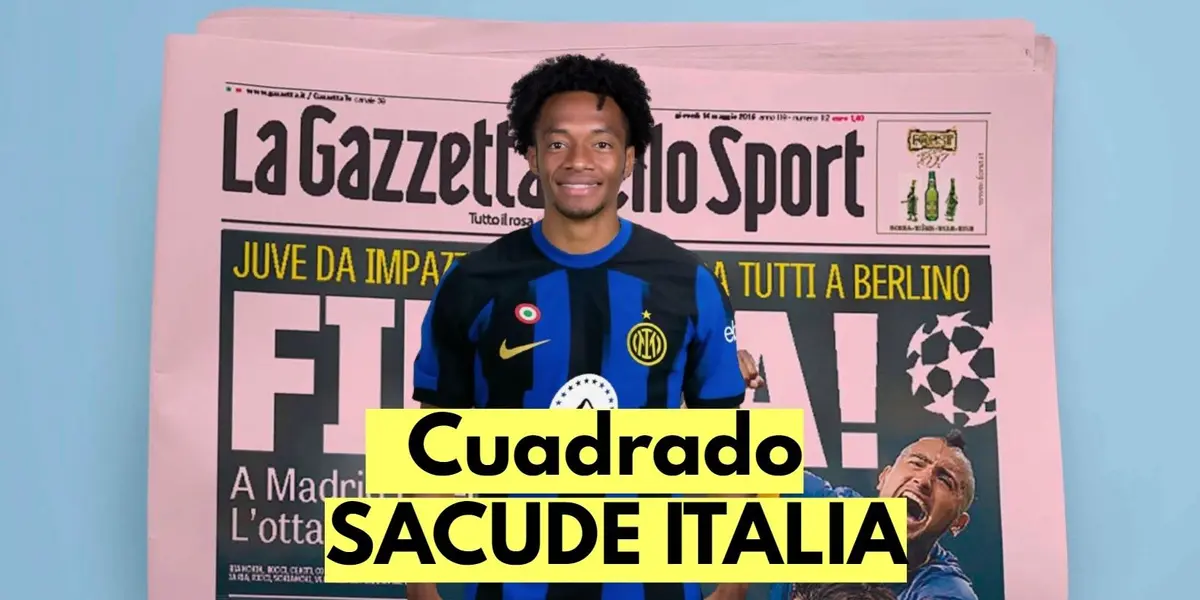 Juan Guillermo Cuadrado está a un paso de firmar con el Inter de Milán de Italia.