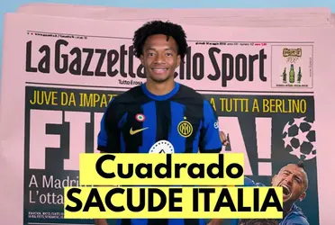Juan Guillermo Cuadrado está a un paso de firmar con el Inter de Milán de Italia.