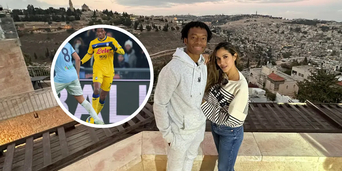 Juan Guillermo Cuadrado Foto: Atalanta BC y redes de Juan Guillermo Cuadrado