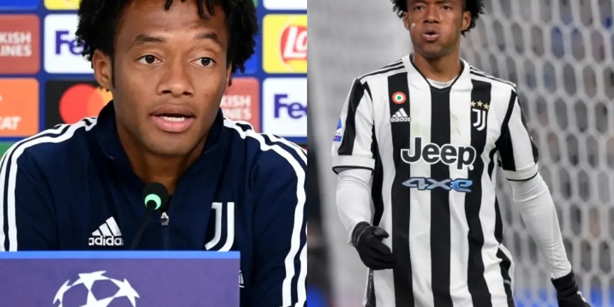 Juan Guillermo Cuadrado habló desde la Juventus de Italia.