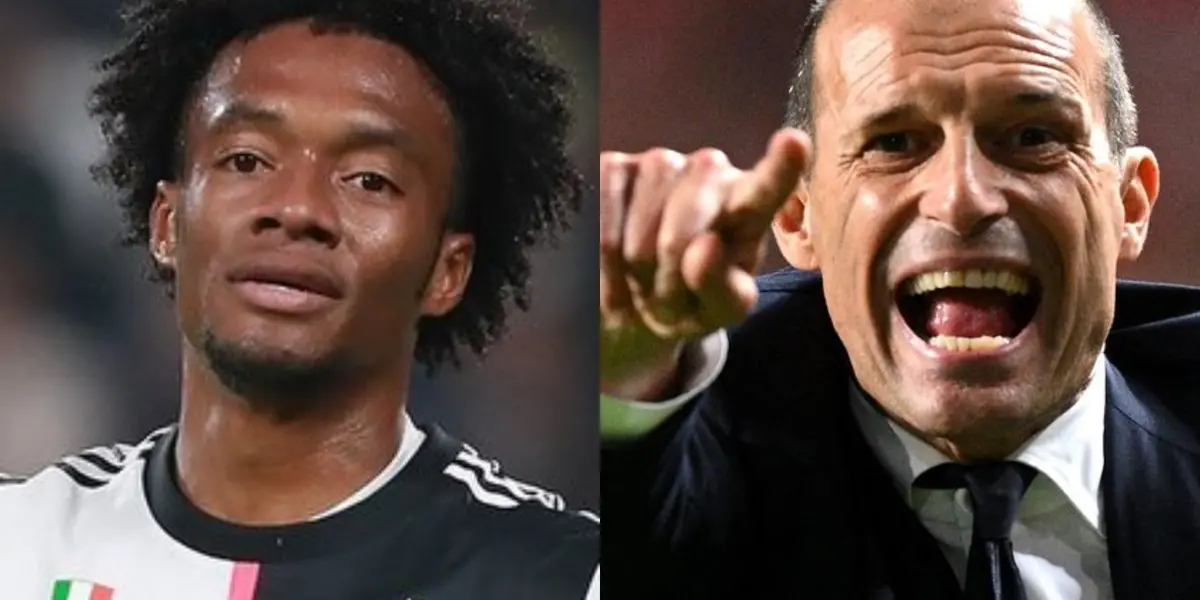 Juan Guillermo Cuadrado no la pasa bien en la Juventus y su entrenador Massimiliano Allegri sorprendió al opinar sobre él.