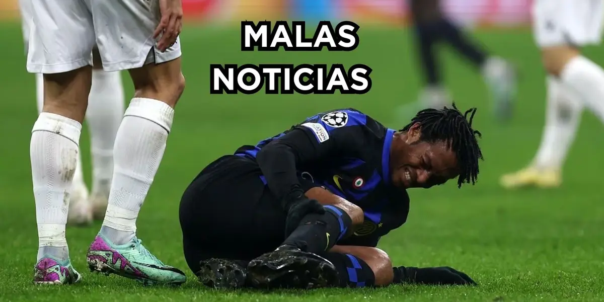 Juan Guillermo Cuadrado no la pasa nada bien y la lesión actual lo mantendrá afuera de las canchas por largo tiempo.