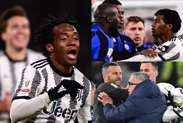 Juan Guillermo Cuadrado peleó en Italia contra Romelu Lukaku y contra Samir Handanovič.