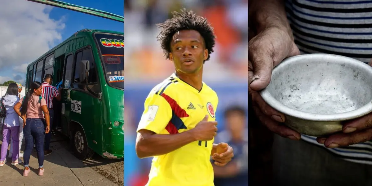 Juan Guillermo Cuadrado pese a ser un jugador de origen humilde cobijó en sus inicios a otro compatriota para ayudarlo.