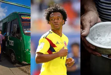 Juan Guillermo Cuadrado pese a ser un jugador de origen humilde cobijó en sus inicios a otro compatriota para ayudarlo.
