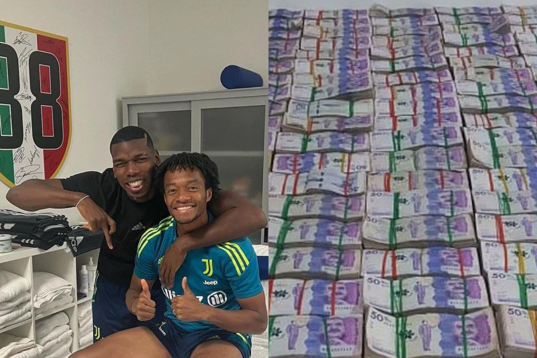Juan Guillermo Cuadrado presume un gran lujo que vale millones de pesos colombianos.