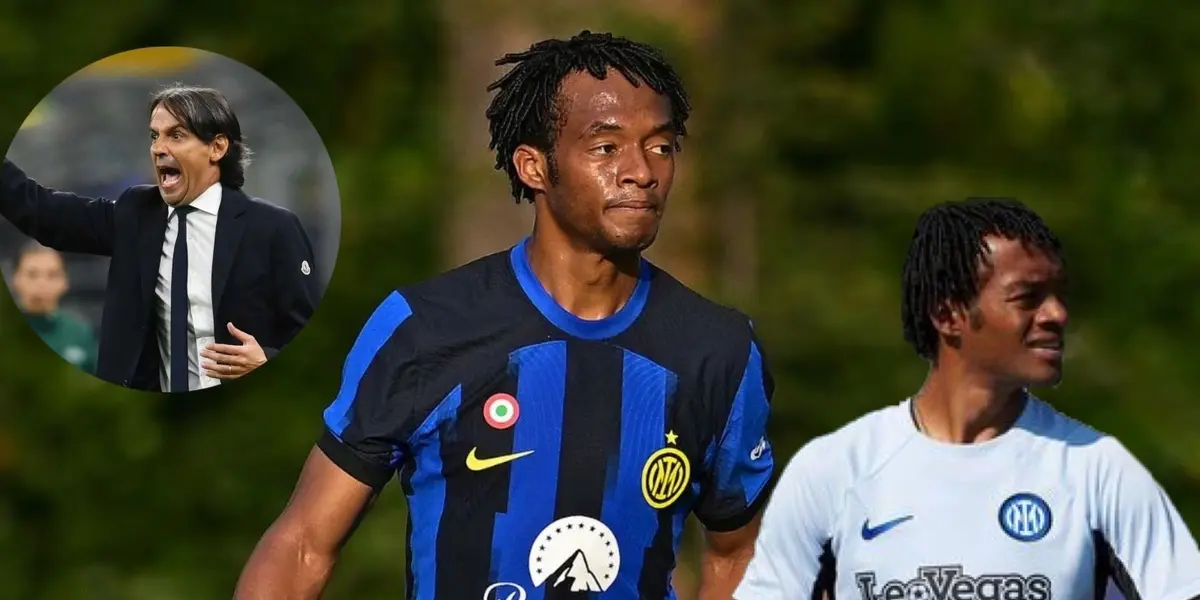 Juan Guillermo Cuadrado recibió una mala noticia por parte del DT del Inter de Milán 