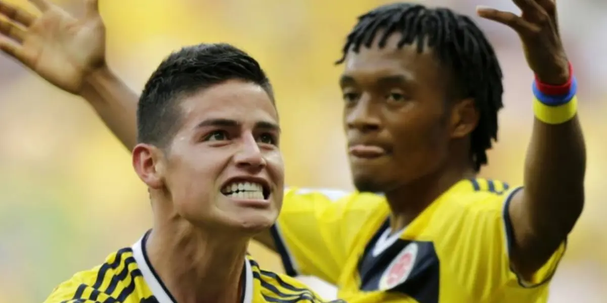Juan Guillermo Cuadrado reveló el apodo de James Rodríguez en la Selección Colombiana.