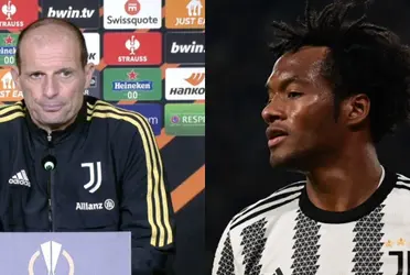 Juan Guillermo Cuadrado sigue con un complejo año 2023 en la Juventus.