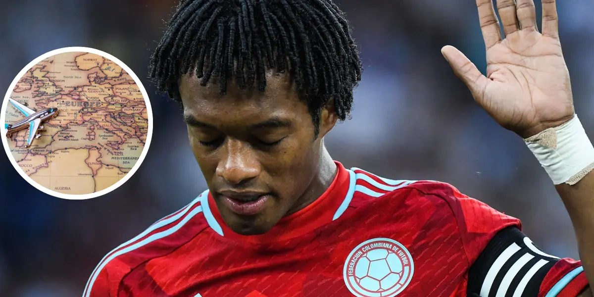 Juan Guillermo Cuadrado tiene listas las maletas para jugar en su nuevo club Foto: Juan Cuadrado y Pexels