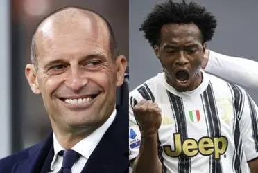 Juan Guillermo Cuadrado tiene pendiente definir si renovará con la Juventus de Italia.