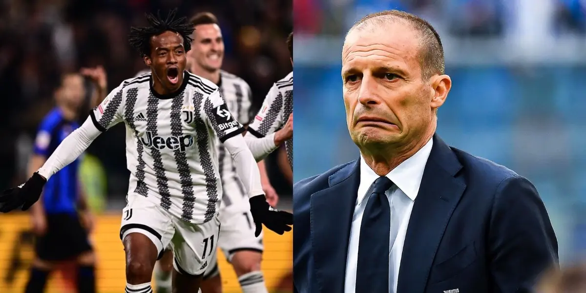 Juan Guillermo Cuadrado tiene su futuro en dudas en la Juventus de Italia.