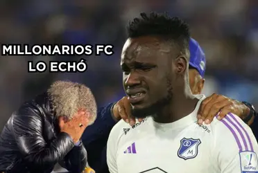 Juan Moreno fue sacado de Millonarios FC.