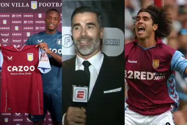 Juan Pablo Ángel le envió unas sentidas palabras a Jhon Jáder Durán al verlo como nuevo jugador del Aston Villa de Inglaterra.