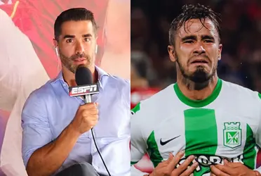 Juan Pablo Ángel mandó un mensaje tras ver el golazo de su hijo Tomás Ángel con Atlético Nacional.