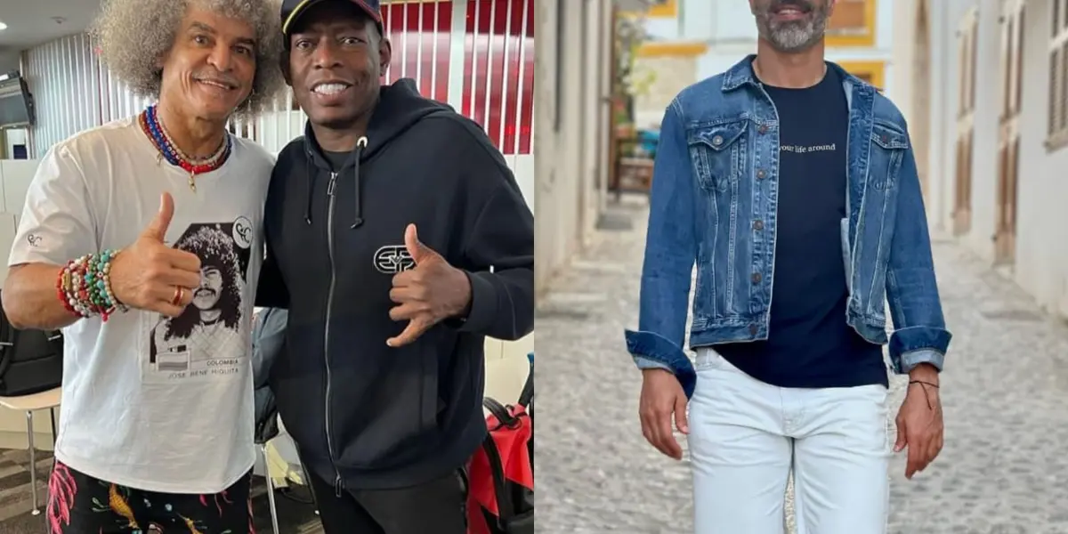 Juan Pablo Ángel sorprendió en las redes sociales con algo que no se le ha visto hacer a Carlos Valderrama.