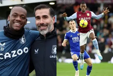 Juan Pablo ángel visitó a Jhon Jáder Durán en Aston Villa y tuvo un efecto inmediato.