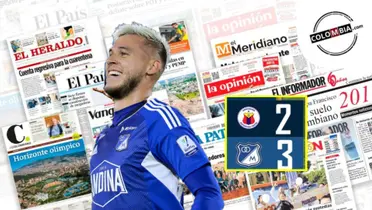 Juan Pablo Vargas de Millonarios- Fotos: Transfermarkt, redes Millonarios, Colombia.com