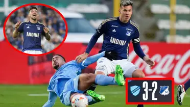 Juan Pablo Vargas en Millonarios vs Bolívar por Copa Libertadores