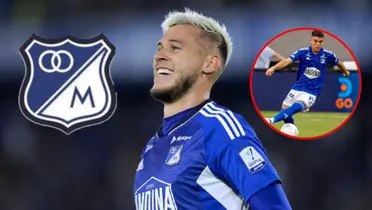 Juan Pablo Vargas jugando con Millonarios