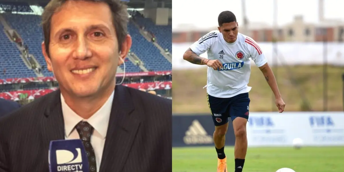 Juan Pablo Varsky elogió la labor que estuvo haciendo Juan Fernando Quintero en Colombia.