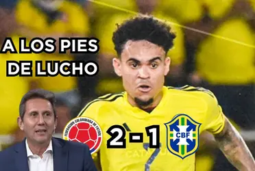 Juan Pablo Varsky reaccionó a la épica de Luis Díaz en la Selección Colombia contra Brasil.