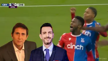 Juan Pablo Varsky y Pablo Giralt se rindieron ante Jefferson Lerma. FOTO: ESPN