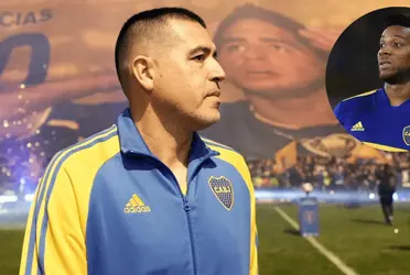 Juan Román Riquelme comentó nuevamente toda la grandeza del lateral colombiano Frank Fabra.