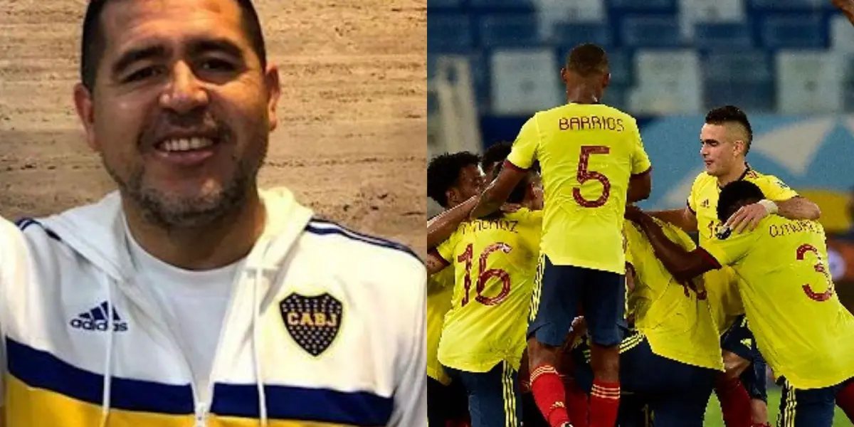 Juan Román Riquelme se lanzaría a buscar el fichaje de un jugador de la Selección Colombia.