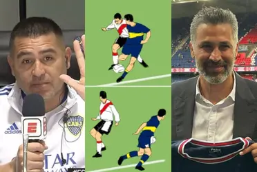 Juan Román Riquelme y Mario Yepes tienen una historia personal entre ambos por una jugada que es imborrable en la memoria de los futboleros.