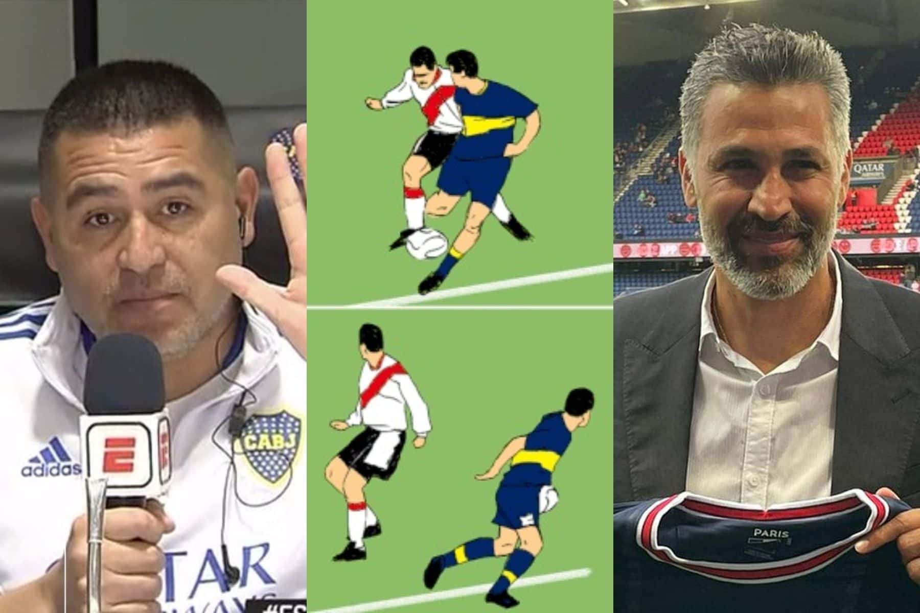 Juan Román Riquelme y Mario Yepes tienen una historia personal entre ambos por una jugada que es imborrable en la memoria de los futboleros.
