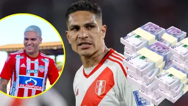 Juanfer ganaba mil millones en Junior FC y el salario de Paolo Guerrero en Perú