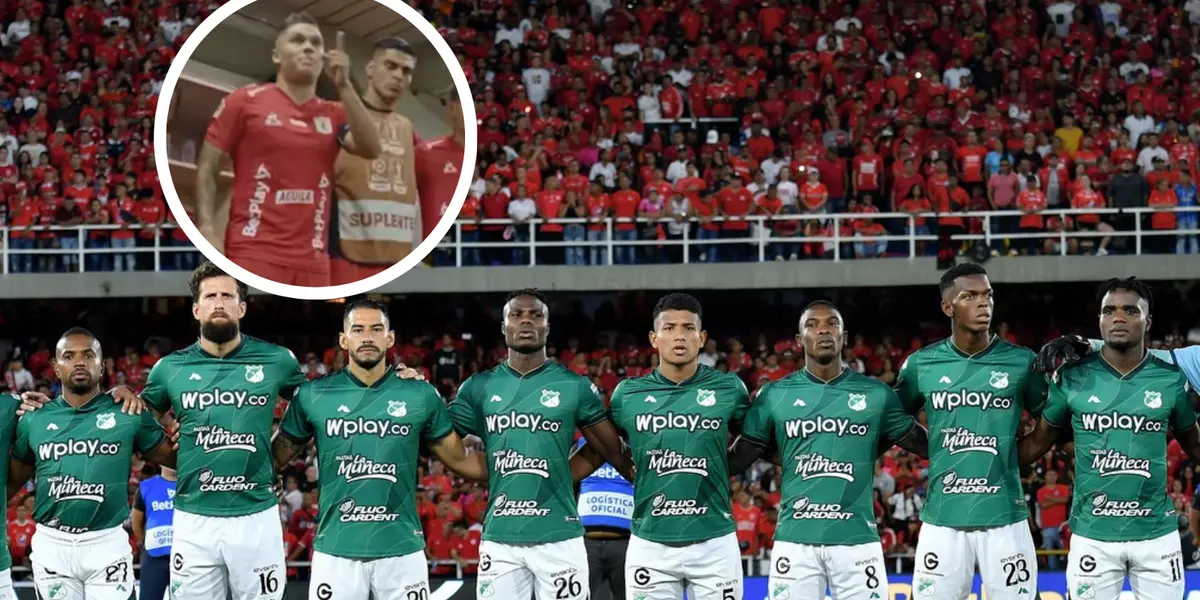 Juanfer Quintero, en el centro de la polémica tras su arenga en el clásico vallecaucano, se pronuncia para aclarar la situación.Deportivo Cali y Captura de X