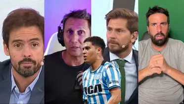 Juanfer Quintero, JPV, Sebastián Vignolo, Mariano Closs y Flavio Azzaro