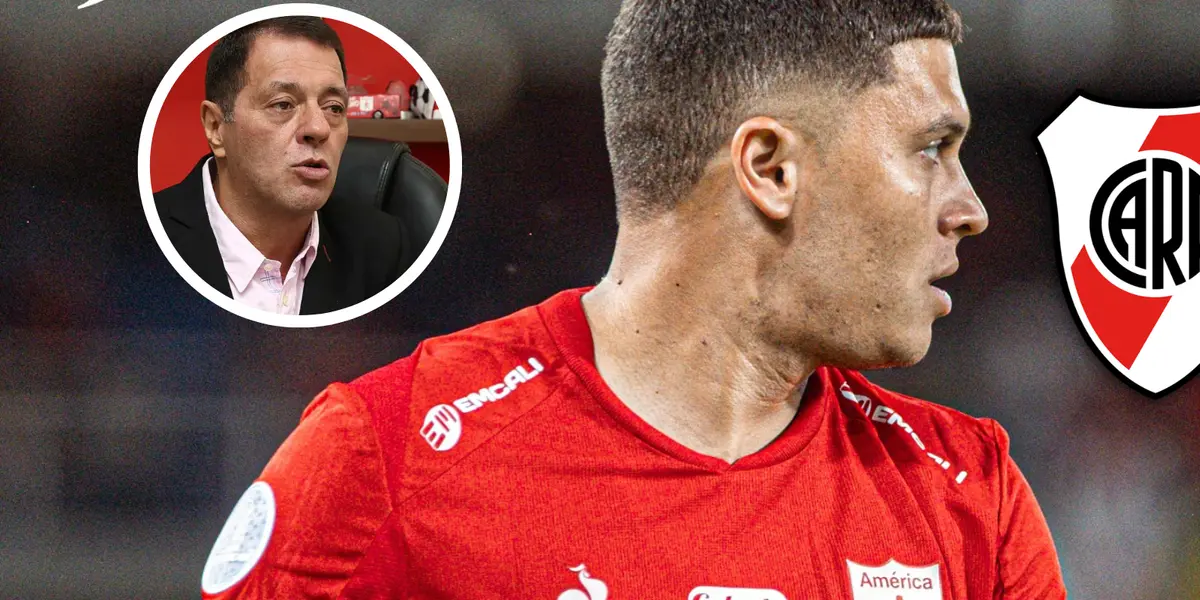 Juanfer se iría del América y Racing quiere pasarle otra cuenta a Tulio Gómez Foto: América de Cali y Escudoteca
