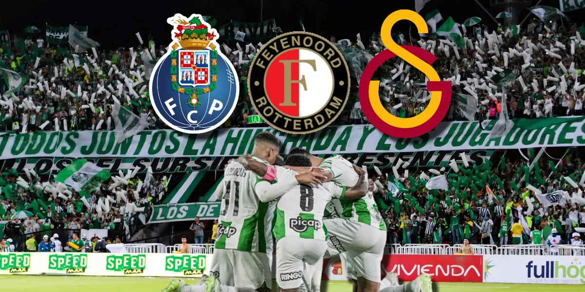 Jugadores de Atlético Nacional