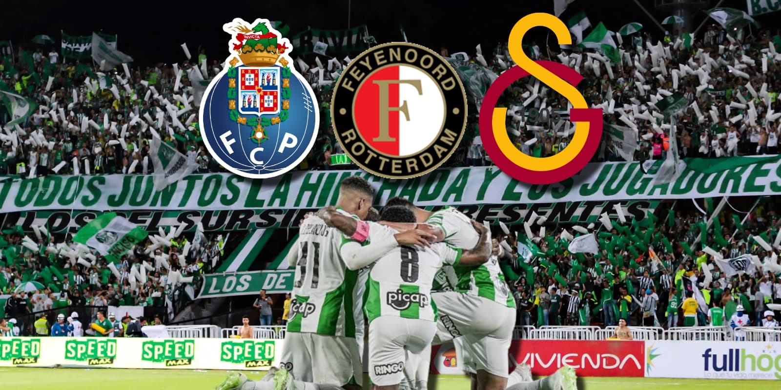 Jugadores de Atlético Nacional