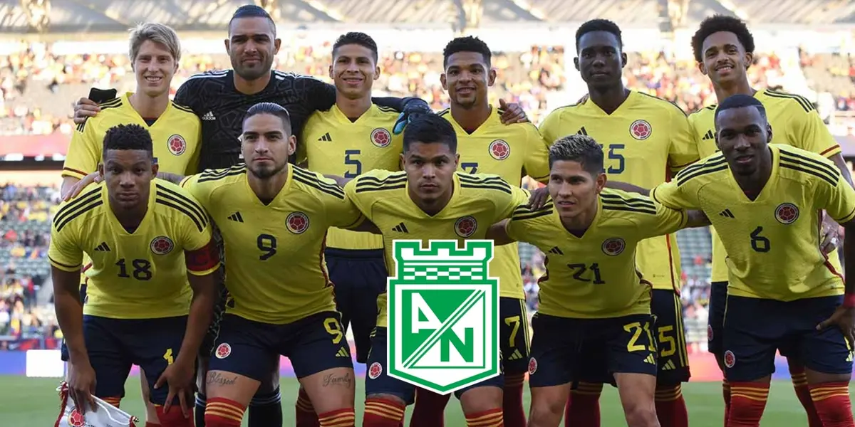 Jugadores de la Selección Colombia