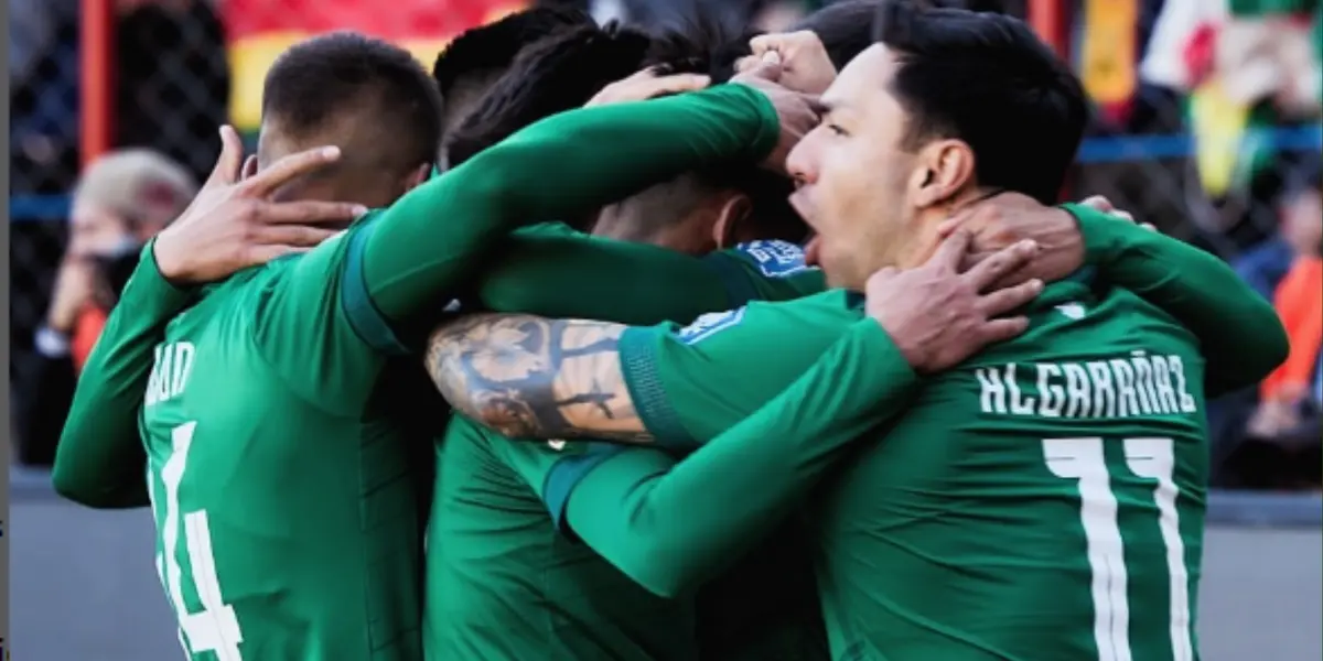 Jugadores de Selección Bolivia. Foto: redes de Selección Bolivia.