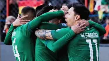 Jugadores de Selección Bolivia. Foto: redes de Selección Bolivia.