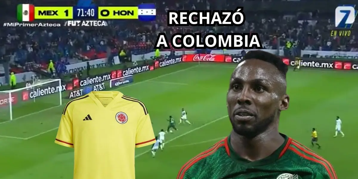 Julián Quiñones se comió un gol cantado ahora que juega con la Selección México.