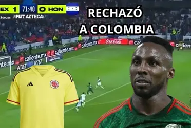 Julián Quiñones se comió un gol cantado ahora que juega con la Selección México.