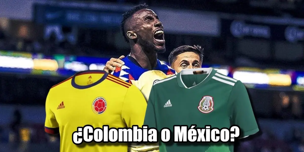 Julián Quiñones tomó una decisión entre la Selección  Colombia y la Selección México.