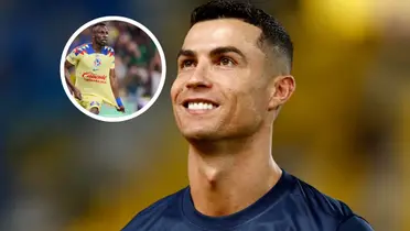 Julián Quiñones y Cristiano Ronaldo Foto: Marca