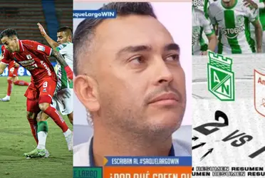 Julián Téllez le mandó un sablazo a Atlético Nacional por su burla al América de Cali.