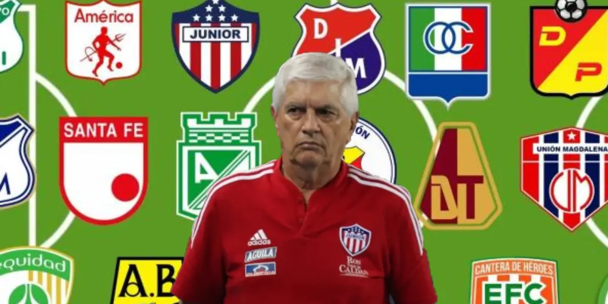 Julio Comesaña DT del Junior de Barranquilla