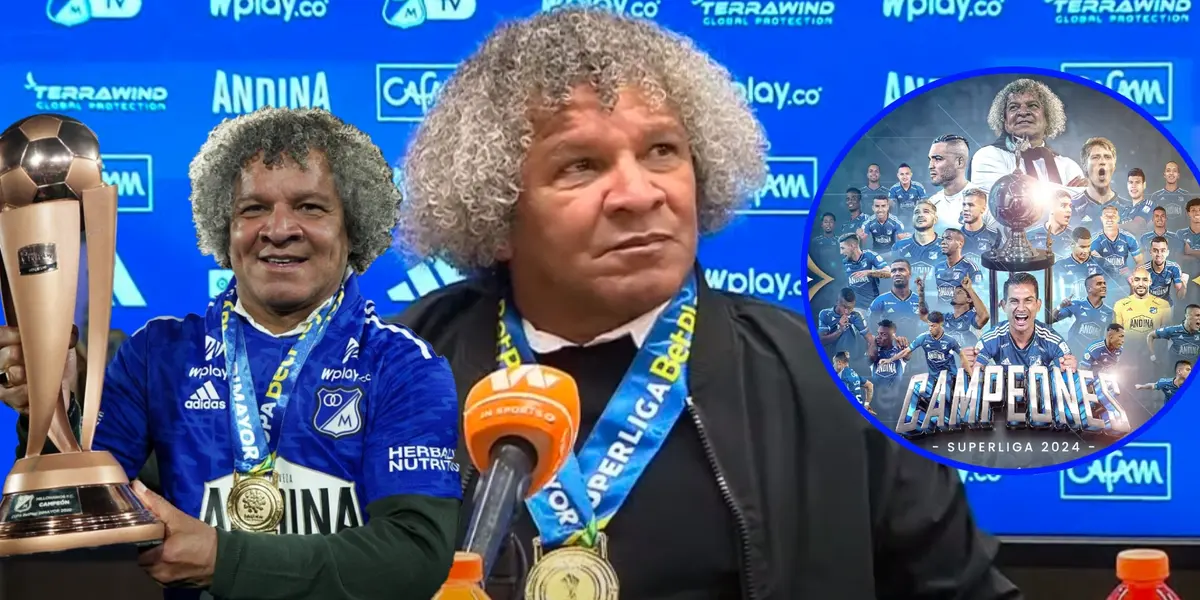 Junior arrugó ante Millonarios y lo que dijo Alberto Gamero tras ganar superliga