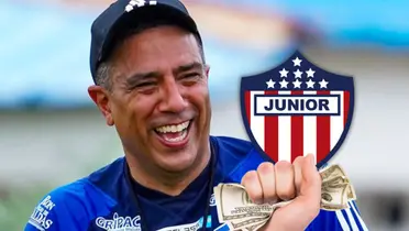 ¡Junior atrapado! Farías, más caro que James: la millonada que lo frena.   Foto: Escudoteca, Pexels y Junior FC