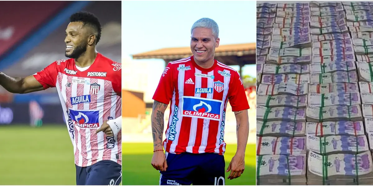 Junior de Barranquilla le paga un millonario salario a Juan Fernando Quintero