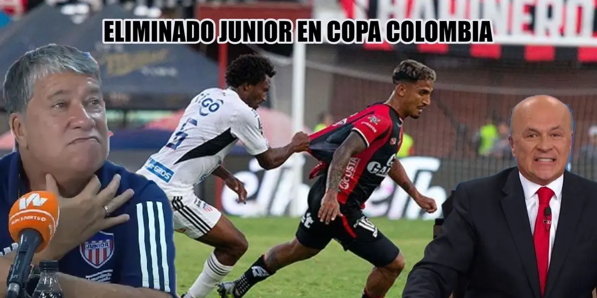 Junior de Barranquilla quedó eliminado de Copa Colombia por el Cúcuta Deportivo 